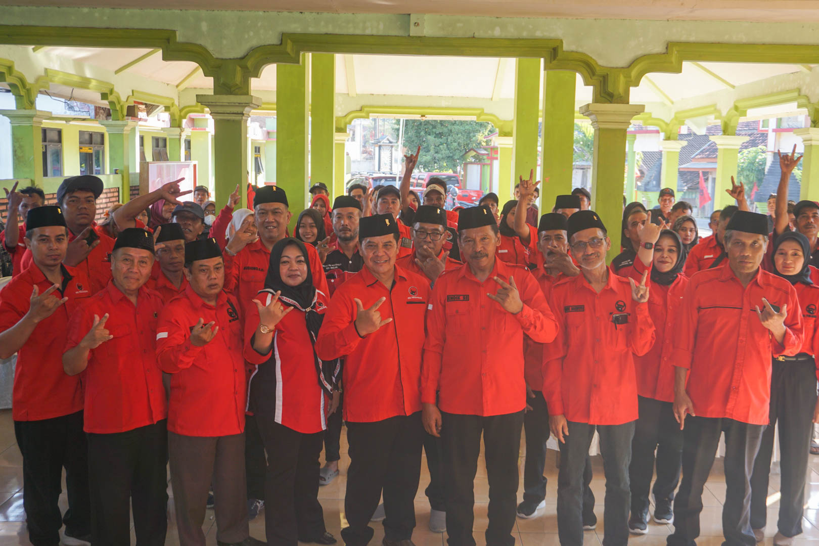 Musran di Bakung Rampung, PDI Perjuangan Kabupaten Blitar Tegaskan Pengurus Ranting Aktif Serap Aspirasi Warga