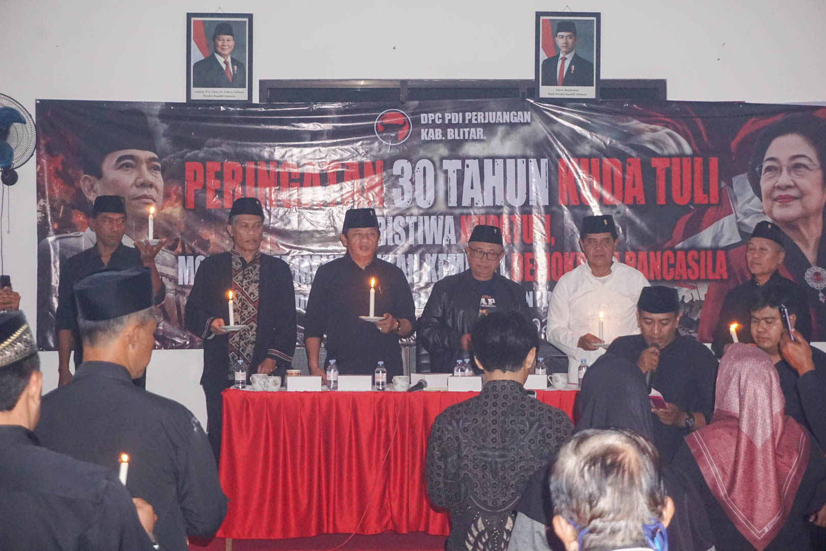 Peringatan 30 Tahun Kudatuli, Guntur Wahono: Anak Muda Blitar Tak Salah Bergabung PDI Perjuangan, Partai Ini Lahir dari Pengorbanan