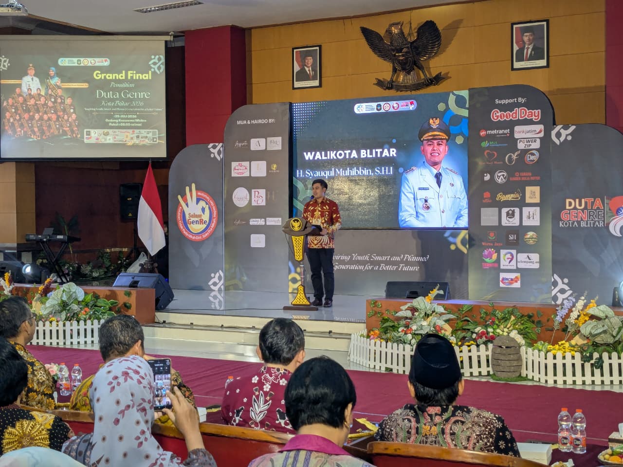 Grand Final Duta Genre Kota Blitar 2026: Mas Ibin Tekankan Pentingnya Perencanaan Masa Depan Remaja