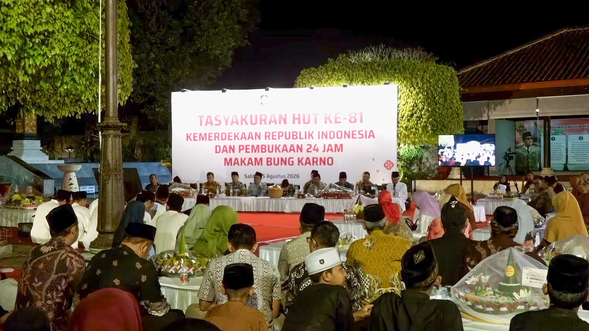 Makam Bung Karno Kini Buka 24 Jam, Mas Ibin: Jangan Hanya Mendoakan, Teladani Gagasan Sang Proklamator