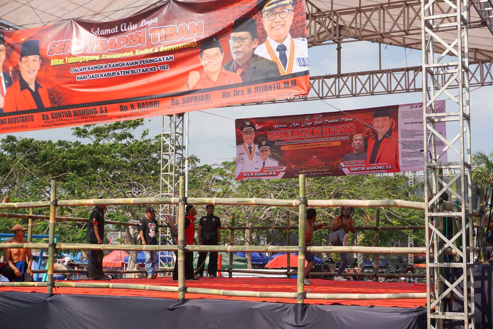 panggung tiban alun alun kanigoro sabtu 8 agustus 2026