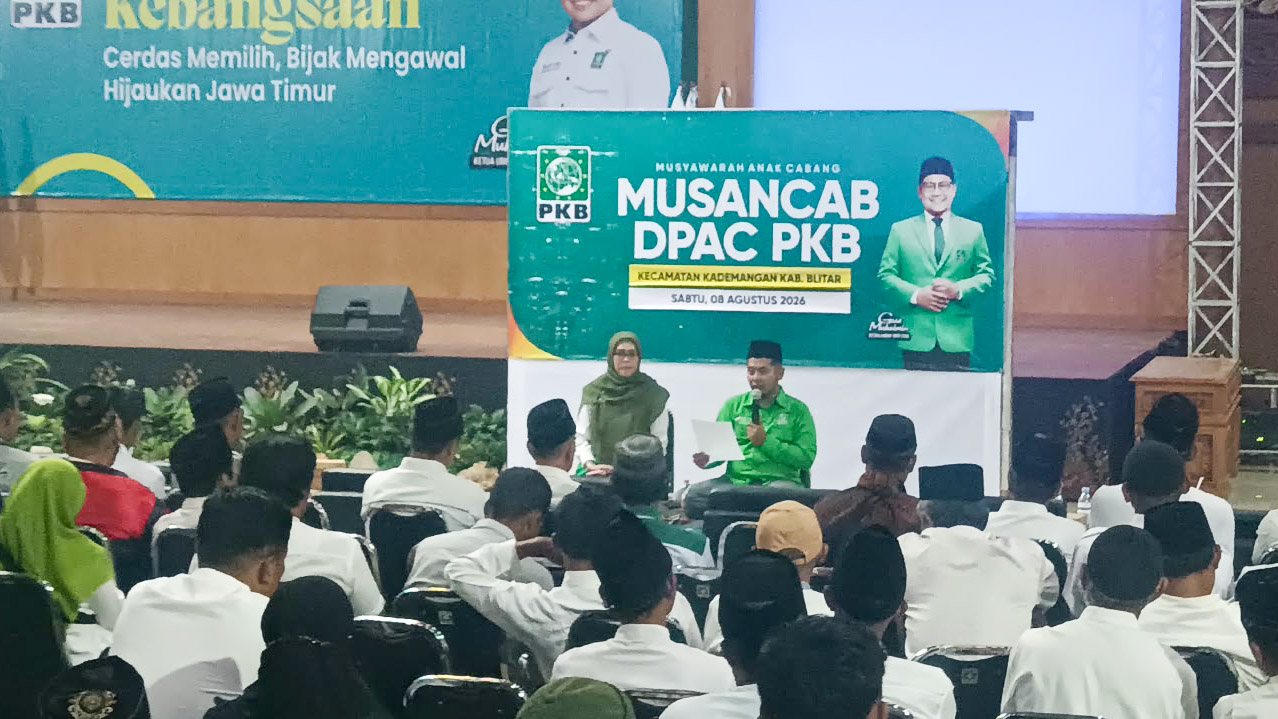 PKB Kabupaten Blitar Tata Ulang Struktur hingga Sayap Partai, M Rifai Tekankan Regenerasi Anak Muda Sabtu 8 Agustus 2026