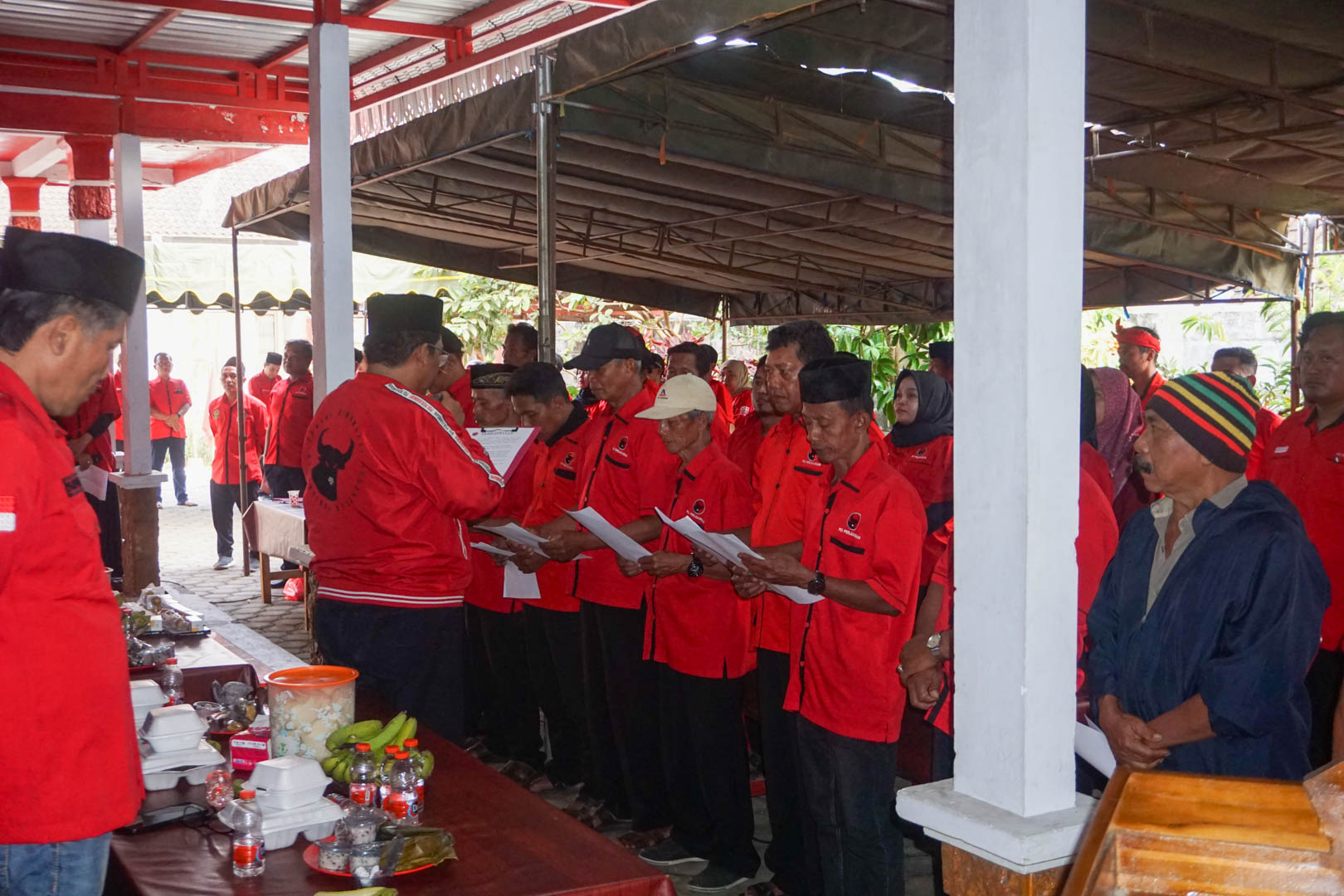 Tak Sekadar Bentuk Pengurus, Musran PDI Perjuangan Kabupaten Blitar Bangun Organisasi Lebih Tertata Pengurus ranting pdip kabupaten blitar seluruh kecamatan doko 2026 2031 dilantik musran 1 agustus 2026