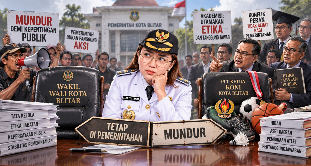 Tampil Jadi ‘Pahlawan’ Olahraga, Wawali Blitar Elim Justru Dinilai Bikin Gaduh Pemerintahan hingga Disarankan Mundur