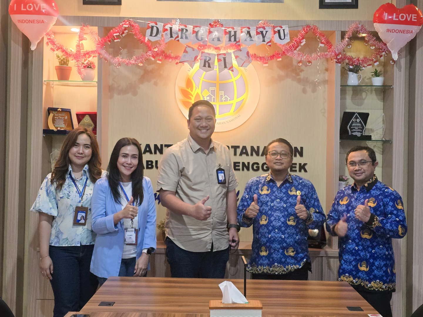 BRI-BPN Trenggalek Perkuat Sinergi melalui Silaturahmi dan Rencana Sosialisasi Program BRIGUNA