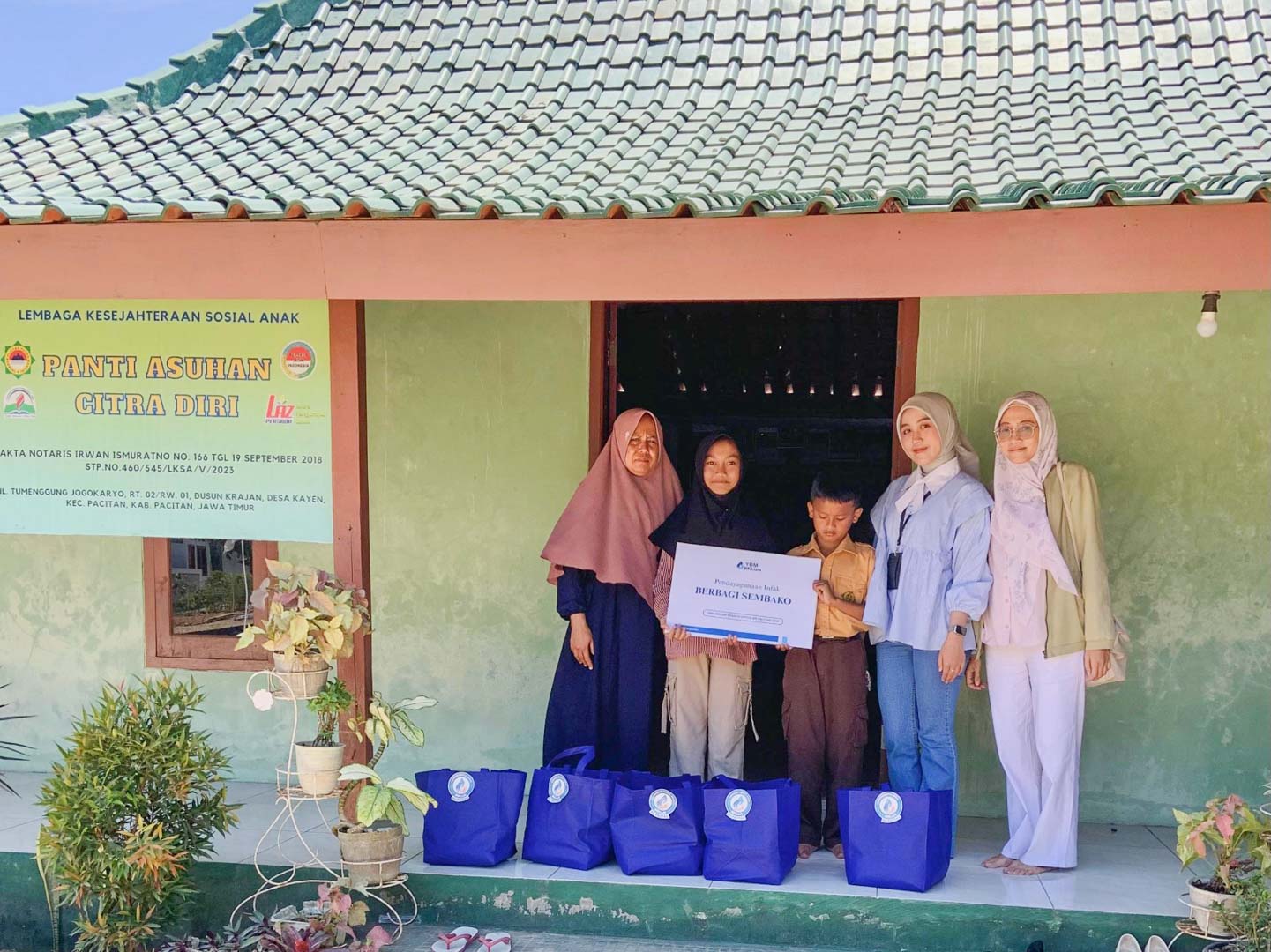 Jumat Berkah, BRI Branch Office Pacitan Hadir di Tengah Yayasan Panti Asuhan dan Masyarakat Membutuhkan