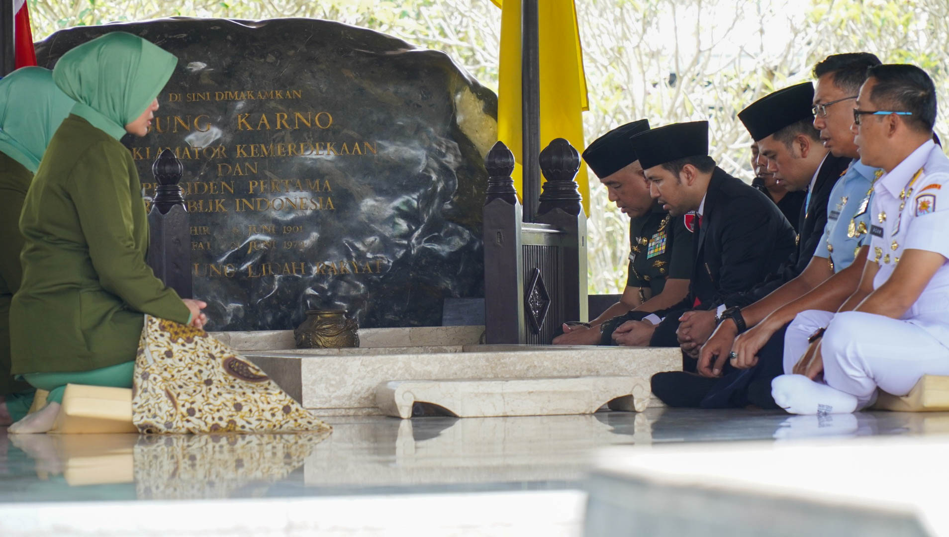 Ziarah Pangdam ke MBK, Mas Ibin: Teguhkan Akar Sejarah TNI dari Bung Karno