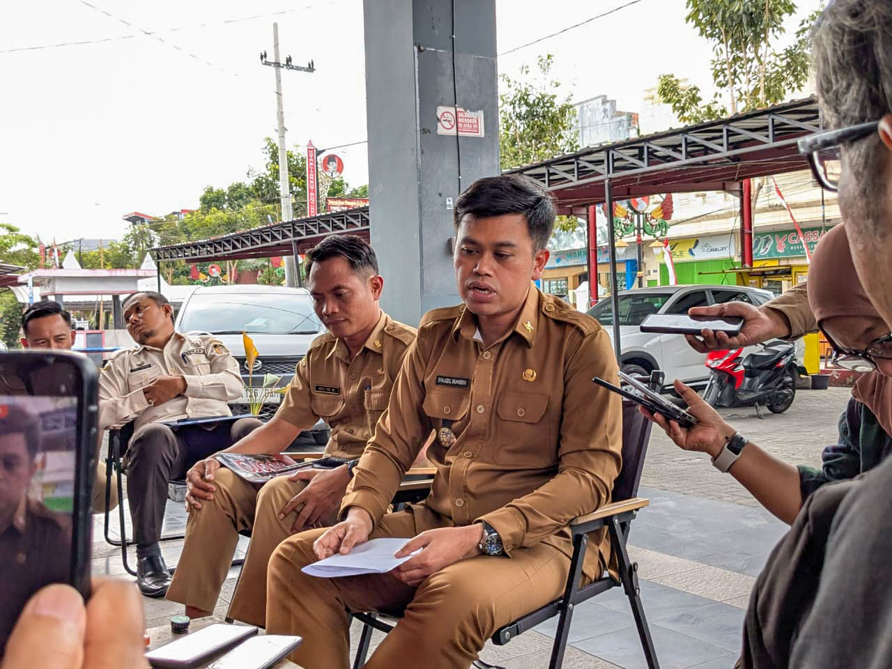 Mas Ibin Prihatin Wawali Blitar Pimpin Demo, Pesankan Pejabat Negara Teladan Bagi Masyarakat dalam Etika dan Organisasi