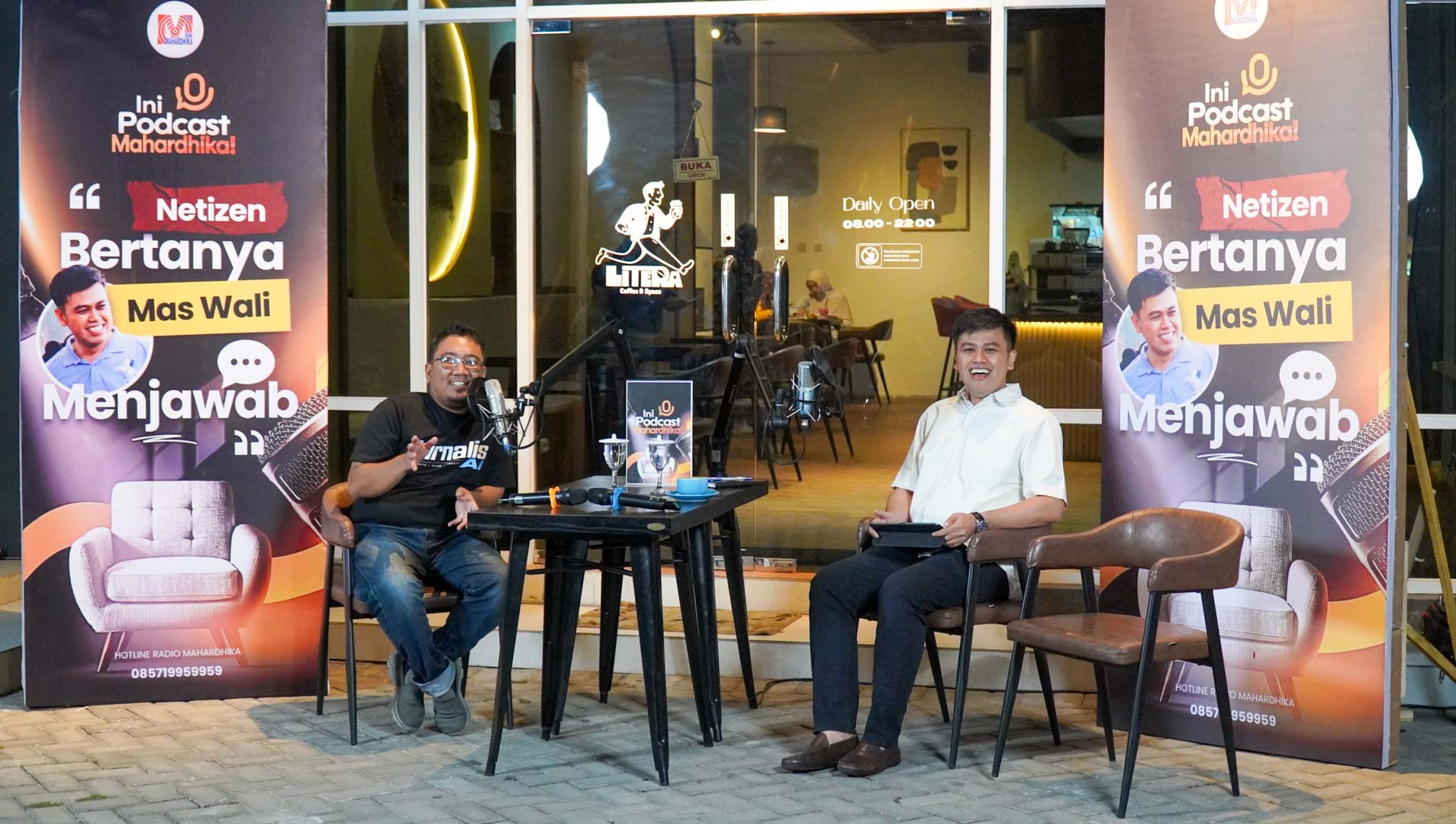 Mas Ibin Dengarkan Langsung Warga Blitar, Aspirasi dan Kritik Dibahas Terbuka dalam Podcast 'Netizen Bertanya, Mas Wali Menjawab'