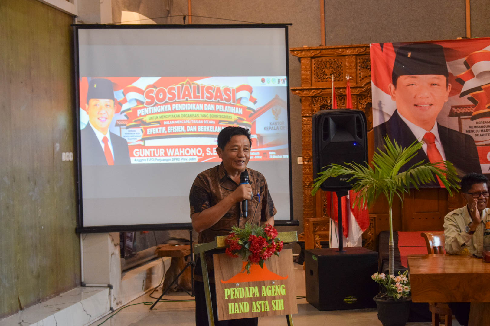 guntur sowan kades kepala desa blitar 28 oktober 2026