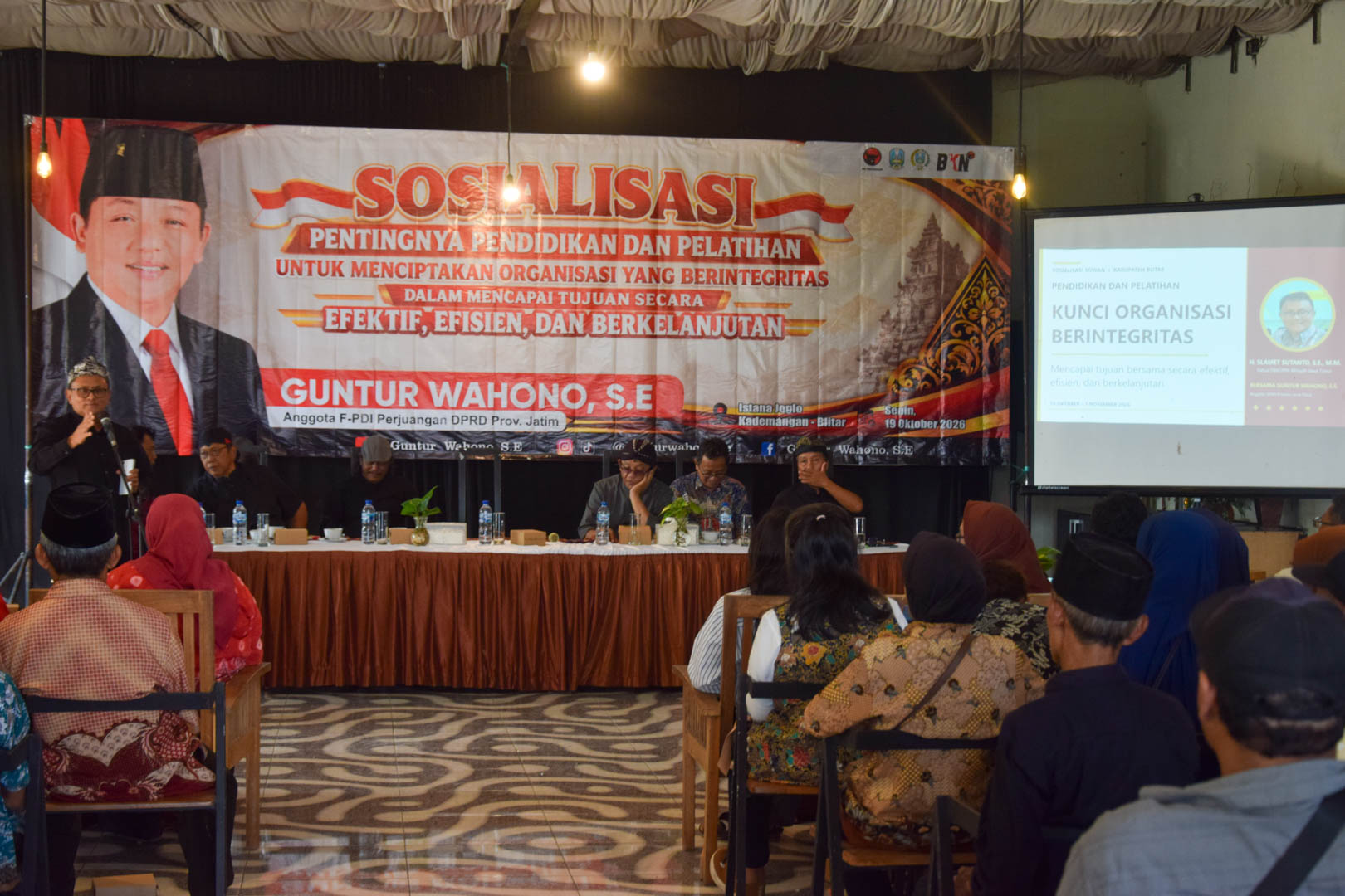 Guntur Wahono Dorong Langen Beksan Blitar Naik Kelas, Legalitas hingga Penguatan Organisasi Jadi Perhatian Slamet Sutanto Ketua Dewan Koperasi Indonesia Wilayah Jawa Timur Sowan Guntur Wahono Senin 19 Oktober 2026