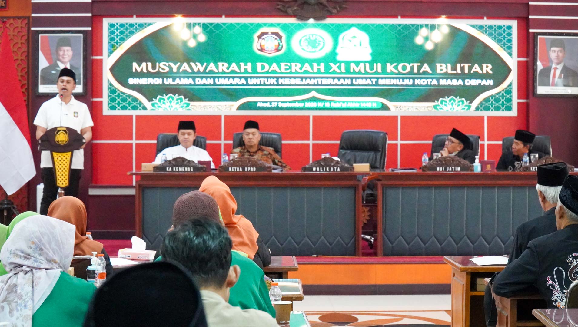 Mas Ibin buka musda MUI Kota Blitar Minggu 27 September 2026