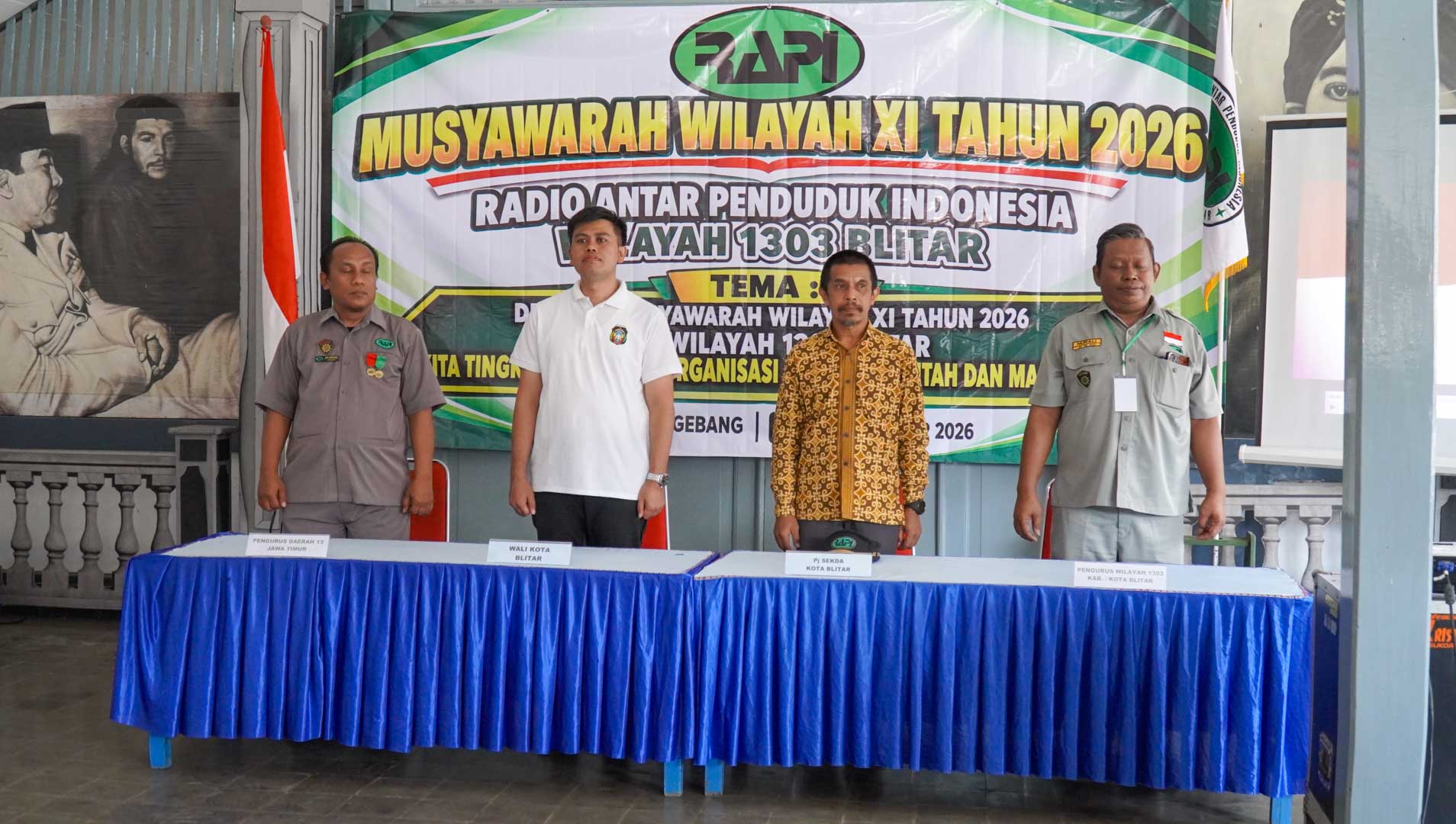 Muswil XI RAPI Blitar Dibuka Mas Ibin, Pemkot Siap Perkuat Sinergi Komunikasi dan Kesiapsiagaan